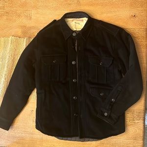 Apolis Activism Insulated Lined dark navy jacket